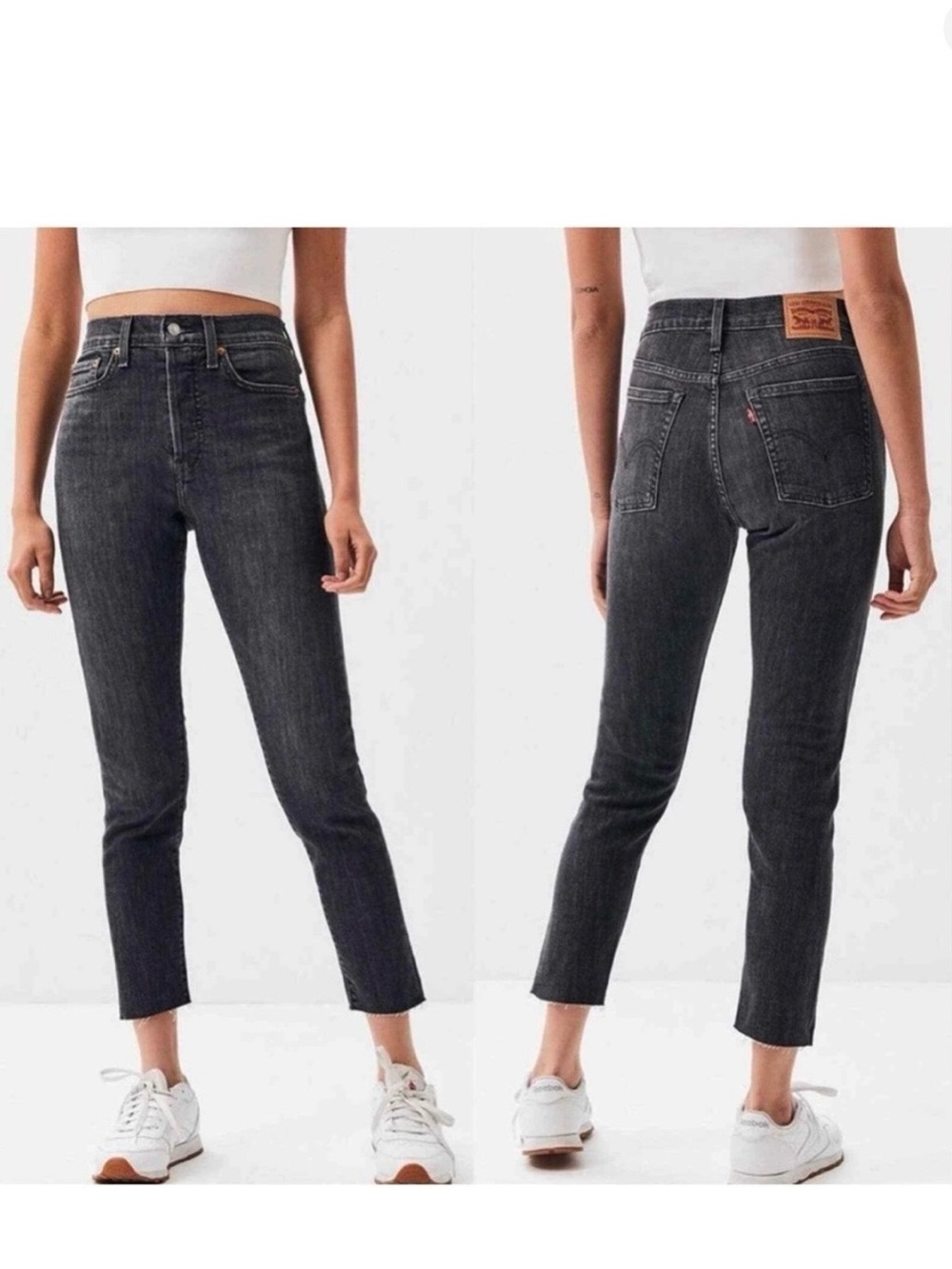 Levi’s 29 Wedgie Skinny NWT Faded Black High-Rise Crop Women’s Jeans Stretch